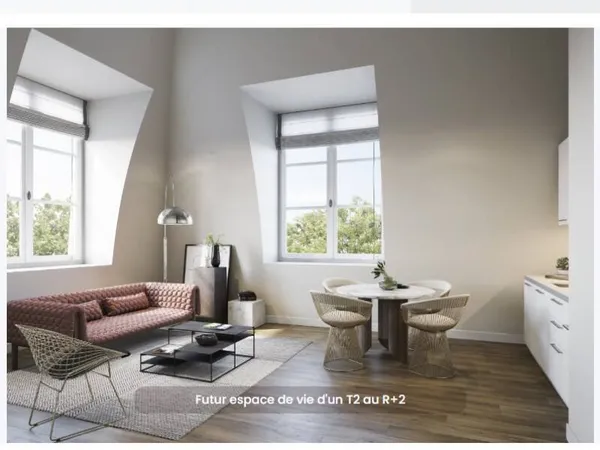 Appartement 2 pièces 45 m²