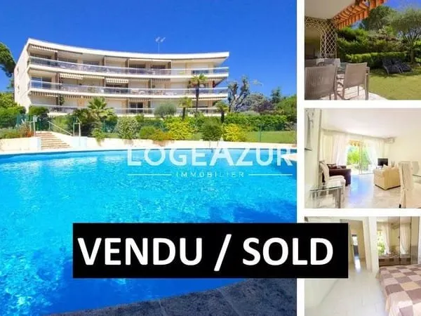 CANNES PETIT JUAS / TASSIGNY - Appartement 2 chambres rez de ja