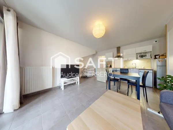 VENDU LOUE T2 meublé en RDC + de 45m² - Loggia - Terrasse - Toulouse Nord
