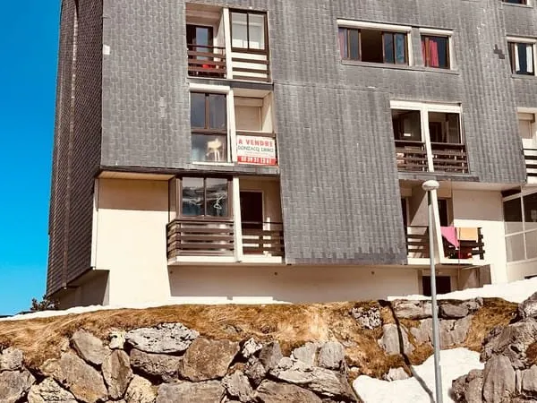 Studio avec balcon, vue montagnes + box fermé. Résidence Les Oursons 1, La Pierre-Saint-Martin