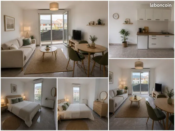 Appartement T2 meublé