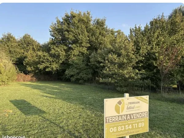 Vends terrain - 1120m²
