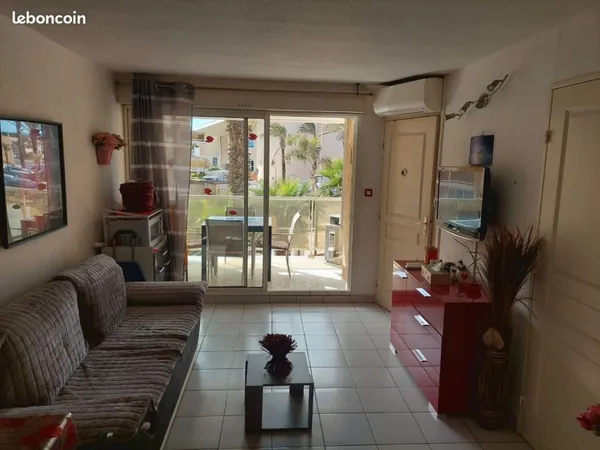 Appartement 29 m2 front de mer