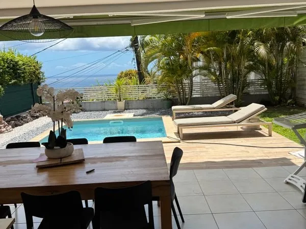 ✨ f3 d'exception avec jardin & piscine privative - résidence calme & sécurisée ✨