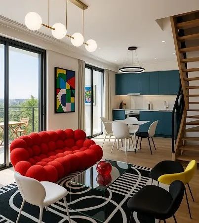Appartement 5 pièces 163 m²