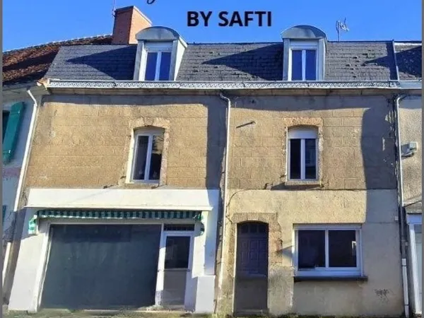 Maison 162 m², 2 garages, grange, puits, terrain