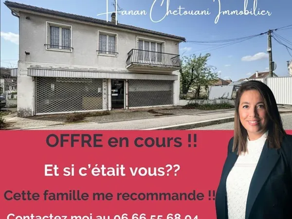 Terrain constructible , Local commercial , Appartement F4 , Ensemble immobilier polyvalent