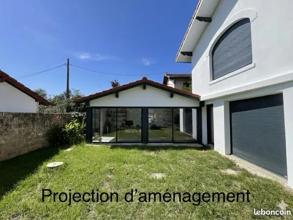 Bureau ou local pro + appartement T3