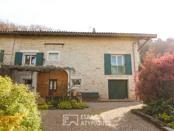 Charmante maison dans cadre bucolique du Revermont
