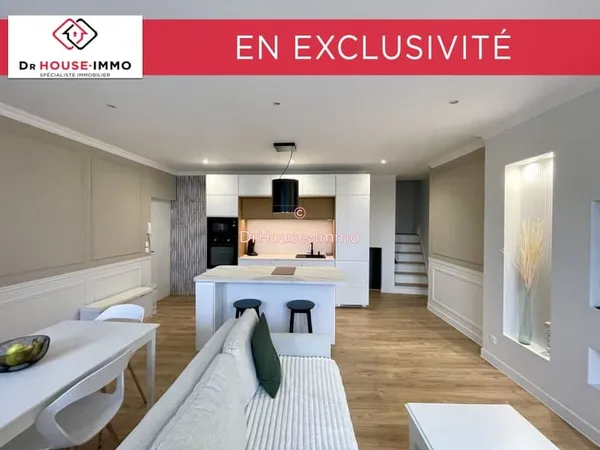 Appartement 2 pièces rénové à Dieppe vendu meublé