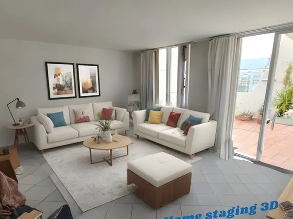 Appartement 2 pièces 62 m²