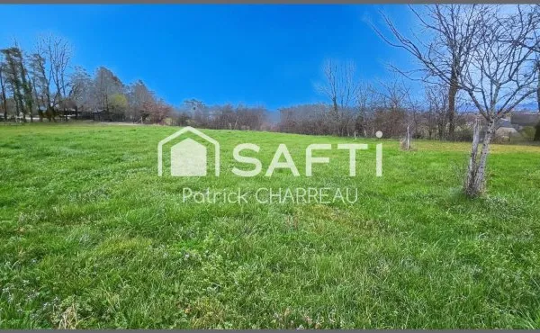 Terrain constructible de 2188 m² - CU valide