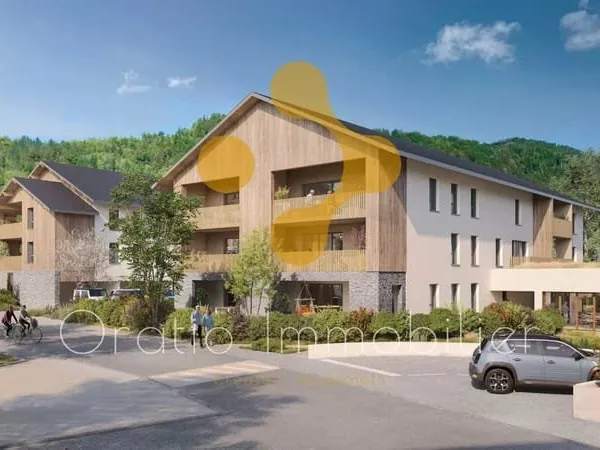 T4 au dernier étage, proche du centre du village