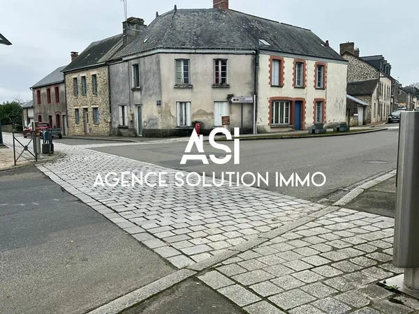 Maison Jublains + terrain 188 m2 A RENOVER