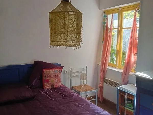 Chambre d'amis du côté jardin