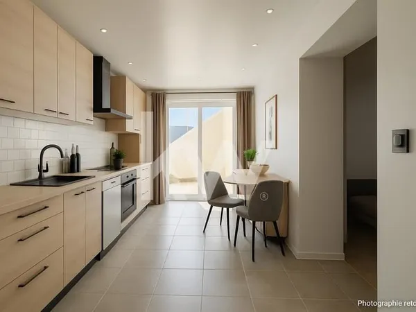 Maison 3 pieces avec terrasse a vendre a La Chapelle Saint Mesmi