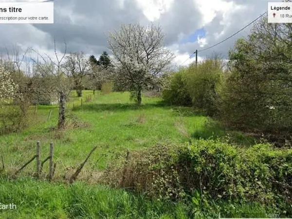 Terrain à bâtir de 1350 m² à LE VERNET (03)