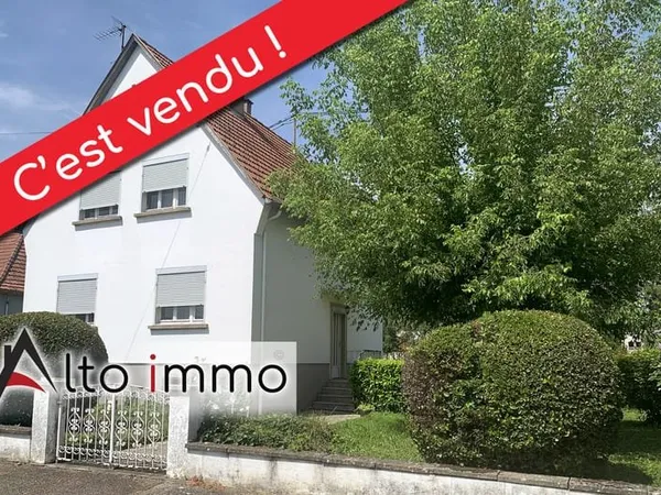 Maison d'une surface de 91,31m2 sur un terrain de 6,8 ares