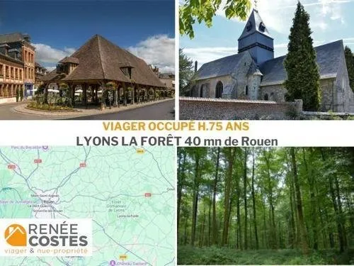 Viager occupé - H75 ans - LYONS LA FORET (27480)