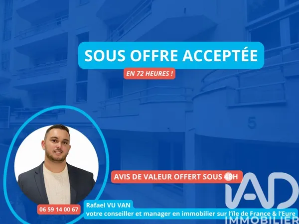 Appartement 2 pièces 41 m²
