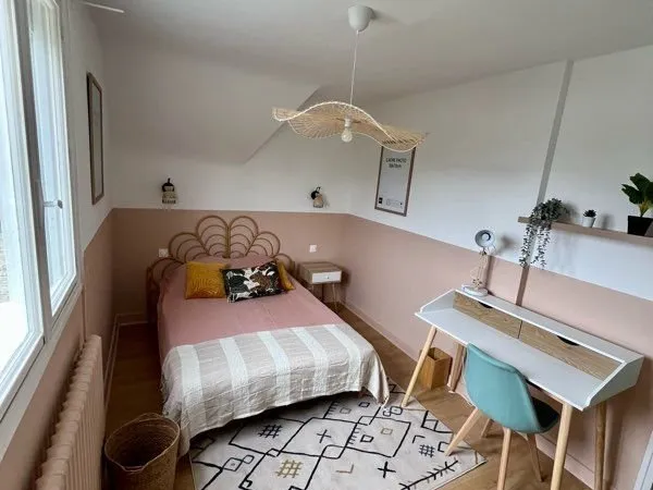 Jolie Chambre colocation Plerin - maison rénovée en 2025