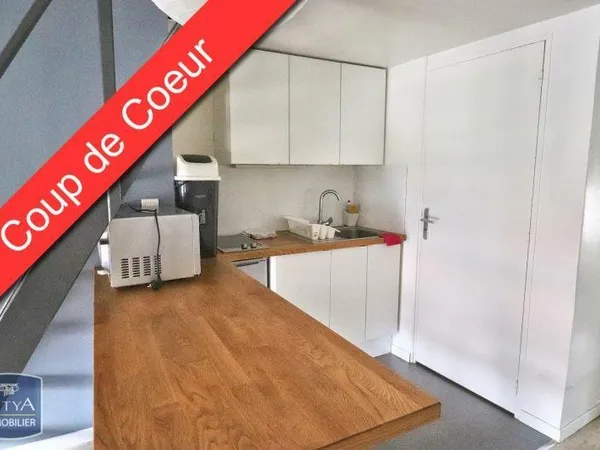 Appartement 1 pièce 19 m²