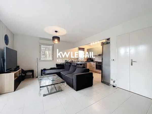 VENTE : appartement T3 (61 m²) à HERBLAY