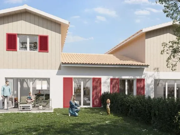 A VENDRE - MAISON T4 AVEC GRAND JARDIN COEUR DE SALLEBOEUF