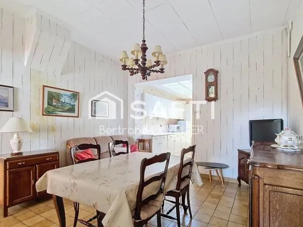 Maison 1930 à rénover - 99 m² - 5 chambres, jardin