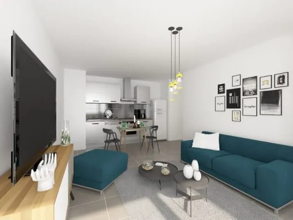 Appartement Thonon Les Bains 2 pièce(s) 46.06 m2
