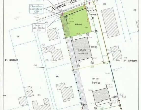 Terrain 447 m² Charleval