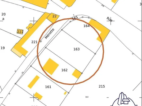 Terrain 710 m² Vironchaux