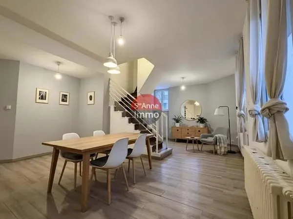 AMIENS - MAISON - 110 M2 - 3 CHAMBRES - BUREAU - COUR