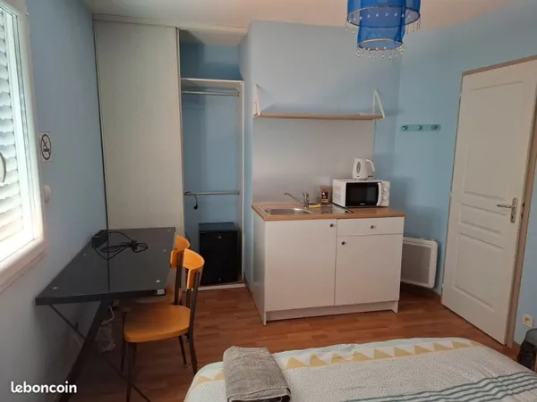 Chambre climatisée a Toulouse st Simon avec kitchntte