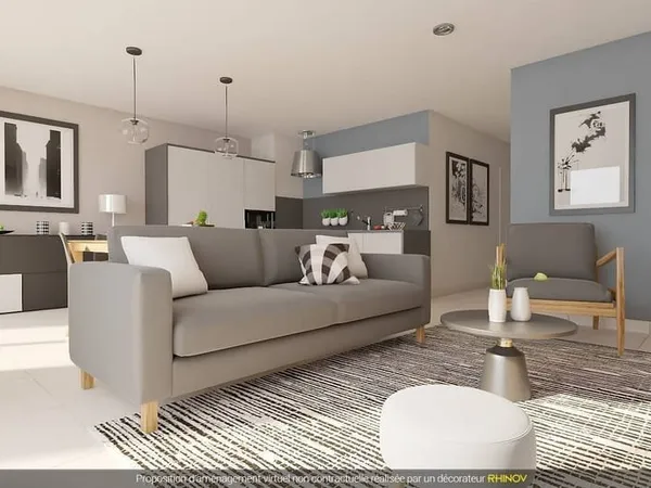 Appartement 3 pièces 65 m²
