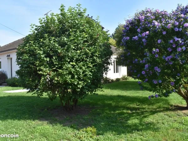 Maison plain-pied +3 chambres + pompe a chaleur