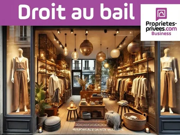 Commerce 1 pièce 35 m²
