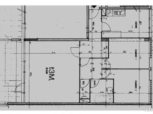 Appartement 4 pièces 79 m²