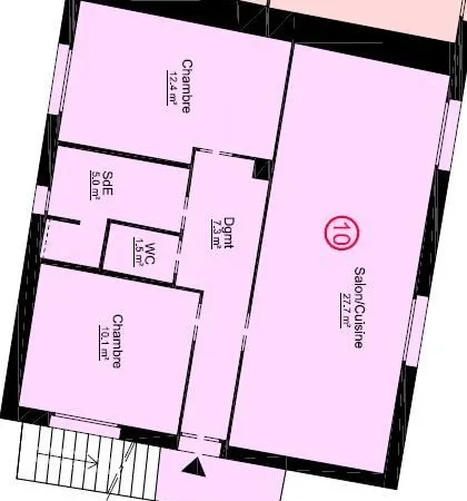 Appartement T3 a Diemoz
