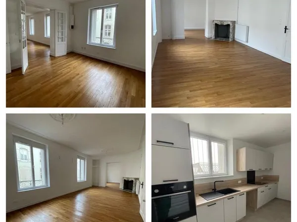 Appartement rénové parc Sainte marie