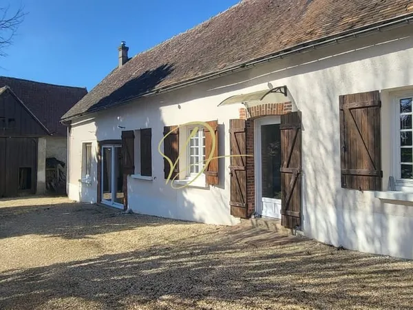 Maison ancienne + grange + dépendances , 1560 m² de terrain