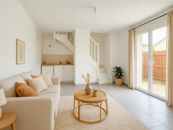 APPARTEMENT T3 DUPLEX - 62 M2 - TERRASSE ET 2 PLACES DE STAT