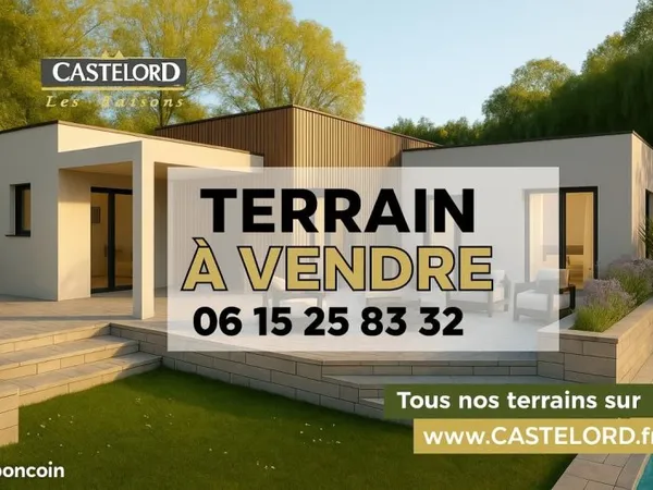 Terrain 372 m² Sannois