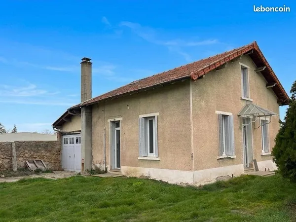 Maison avec terrain et garage