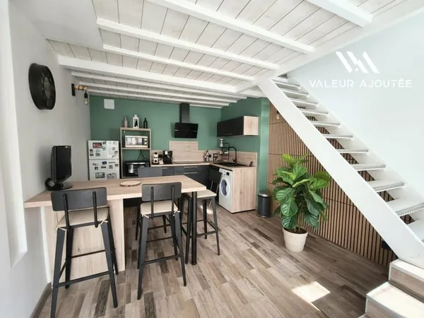 Maison de charme rénovée - cave voûtée -