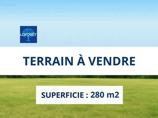 Terrain constructible de 265 m² en zone UAb