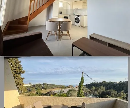 Grand studio lumineux en duplex de 32 m² au calme