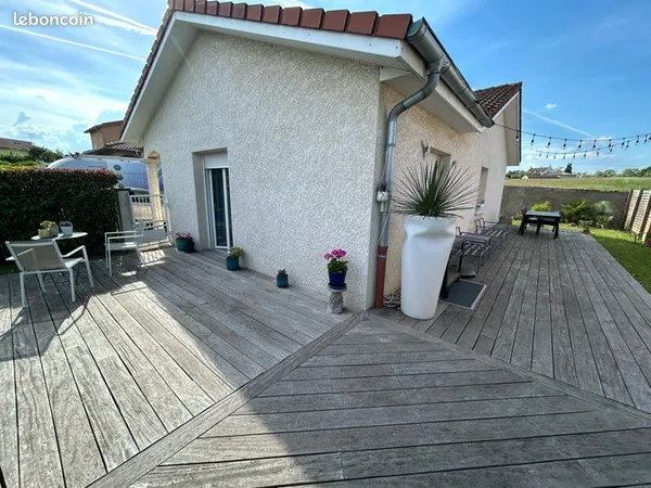 Maison de plein pied-4 pièces