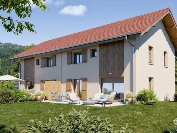 Votre maison clés en main ARTIS à Fillinges sur les hauteurs exposition plein Sud
