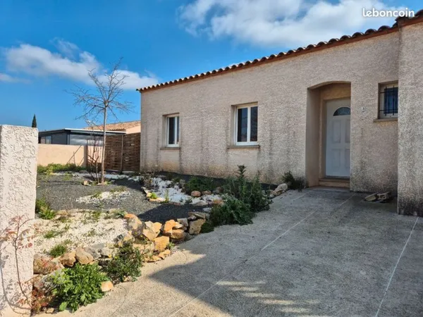 Maison plein pieds 3 chambres